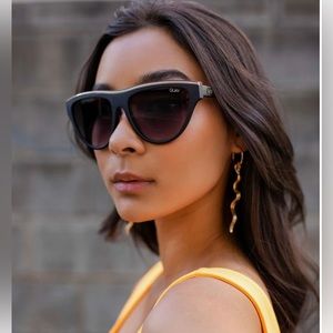 QUAY AUSTRALIA  - Flight Risk Black/Smoke